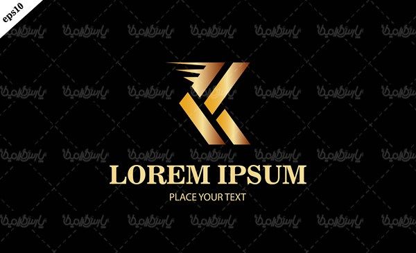 وکتور علامت طلایی