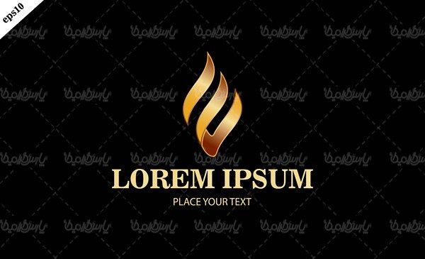 Vector golden sign