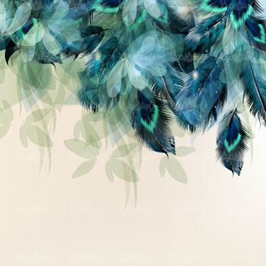 وکتور بک گراند گل و بوته