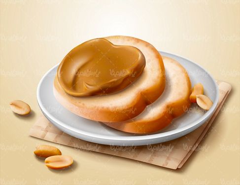 وکتور کره بادام زمینی