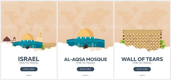 Vector Tourist Attractions