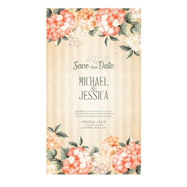 Vector floral border