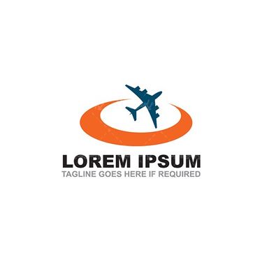 وکتور لوگو آژانس هواپیمایی
