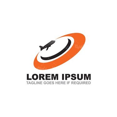 وکتور لوگو آژانس هواپیمایی