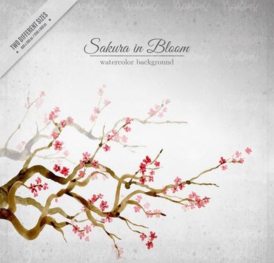 Vector spring bloom