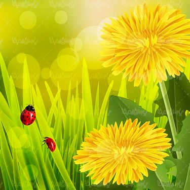 Spring Vector
