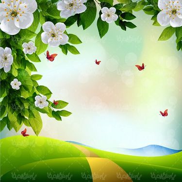 Spring Vector