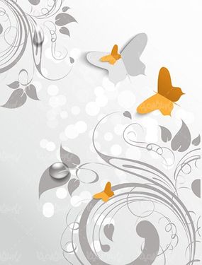 وکتور حاشیه گل