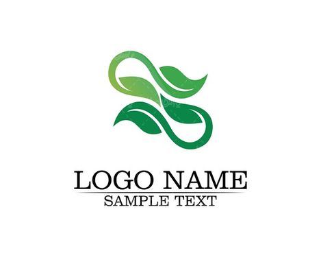 Vector Logo Leaf