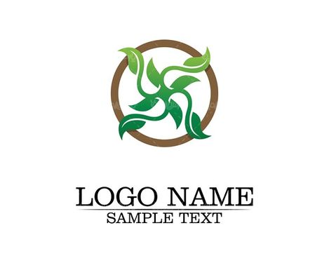 Vector Logo Leaf