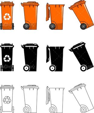 Trash Vector