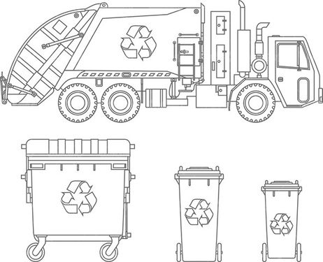 Waste Car Vector