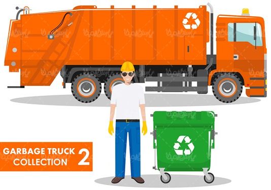 Waste Car Vector