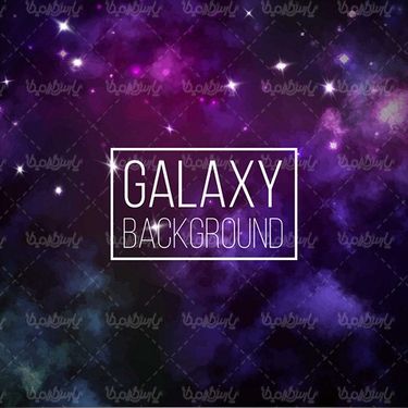 Galaxy Background Vector