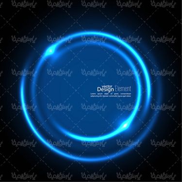 Vector circular light effect