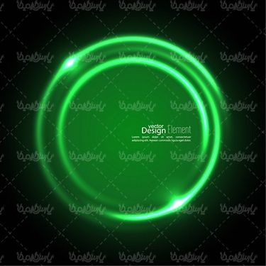 Vector circular light effect