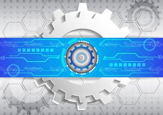 Technology Background Vector