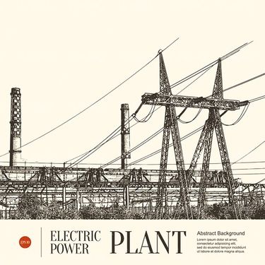 Vector Power Transmission Lines