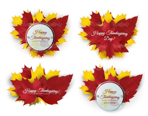 Autumn leaf vector