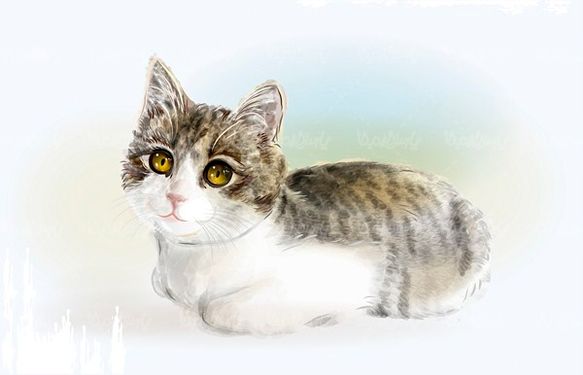 وکتور گربه