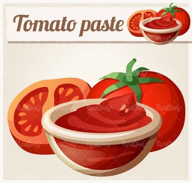 وکتور سس گوجه فرنگی