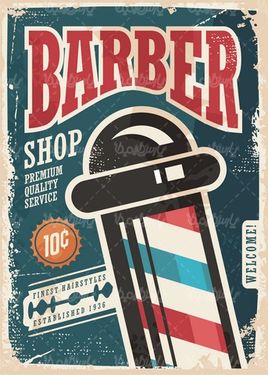 vector barber