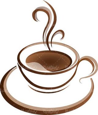 وکتور فنجان قهوه