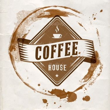 Vector Label Coffee