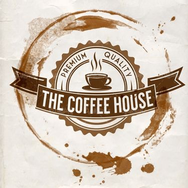 Vector Label Coffee