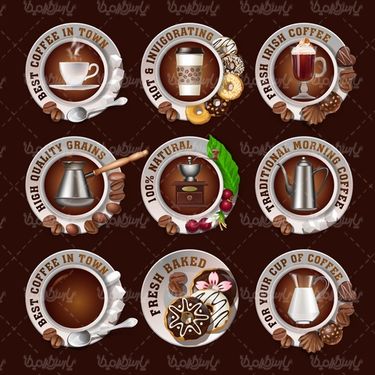 وکتور قهوه جوش