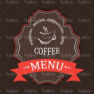 وکتور طرح لایه باز قهوه