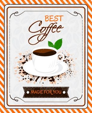 وکتور طرح لایه باز قهوه