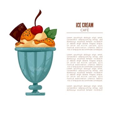 Ice cream vector