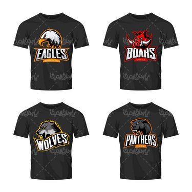 Vector T-shirt mockup