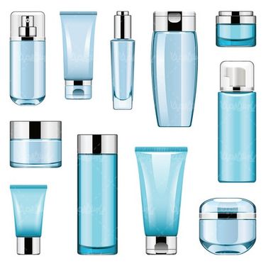 Cosmetics mockup vector