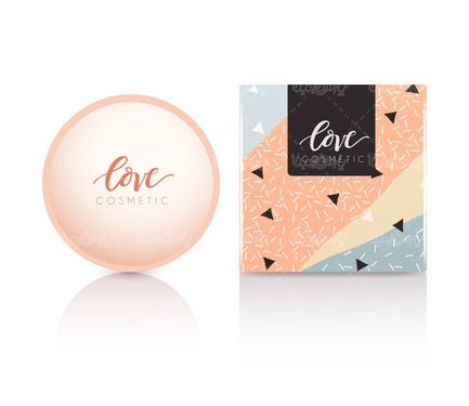 Vector cosmetics packaging