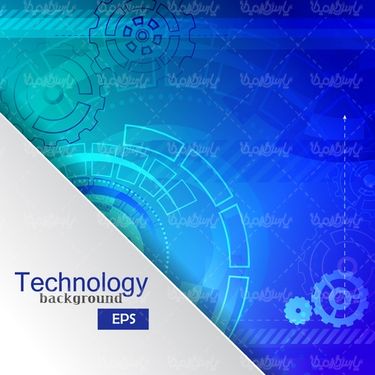 وکتور پس زمینه تکنولوژی