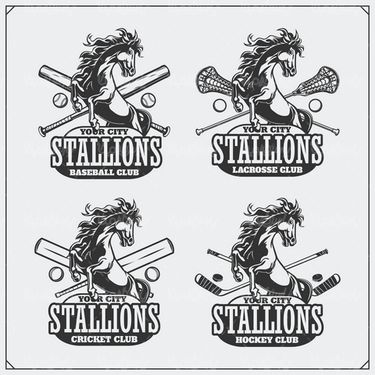 Horse vector