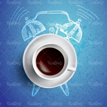 وکتور فنجان قهوه