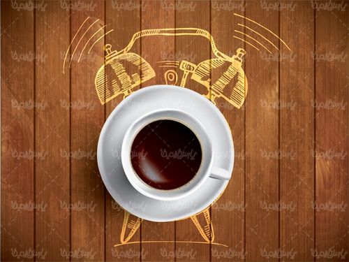 وکتور فنجان قهوه