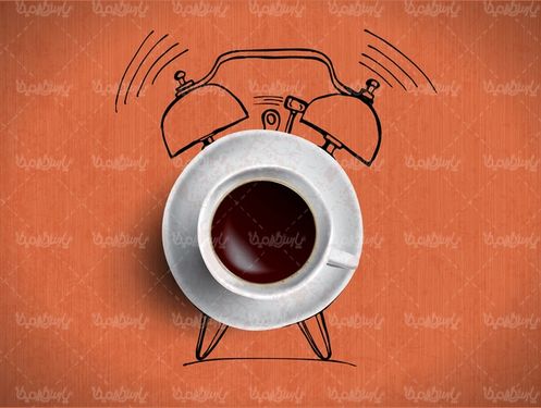 وکتور فنجان قهوه
