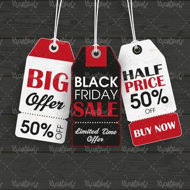 Vector Label Fall Sale