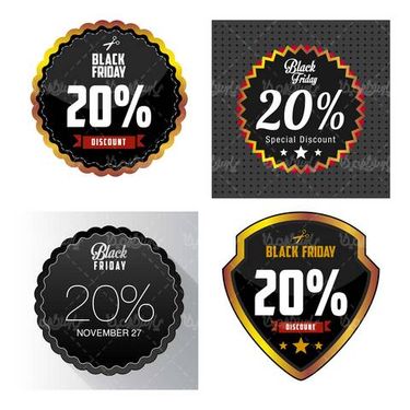 Discount Label Vector