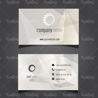 وکتور کارت ویزیت