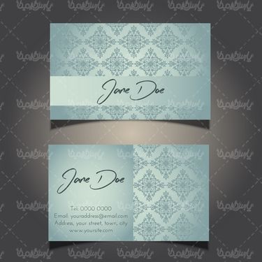Business card vector