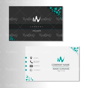 Business card vector