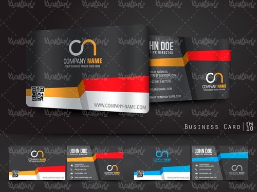 وکتور کارت ویزیت گرافیکی