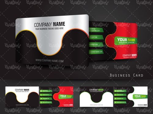 وکتور کارت ویزیت گرافیکی