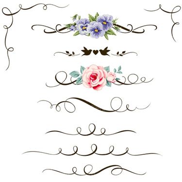 وکتور گل و بوته