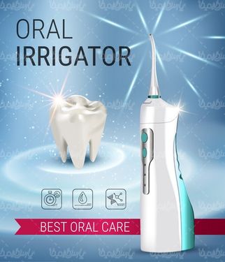 Electric toothbrush vector